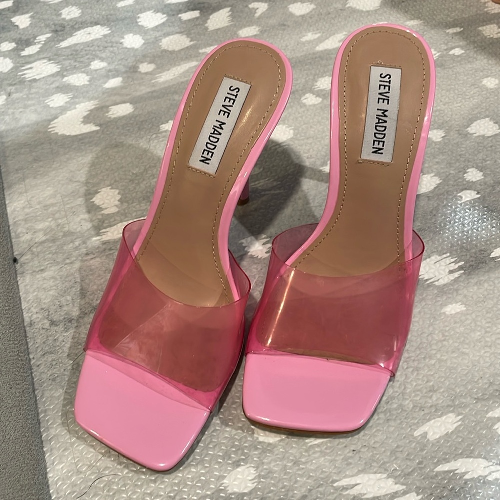 Pink Steve Madden heels
